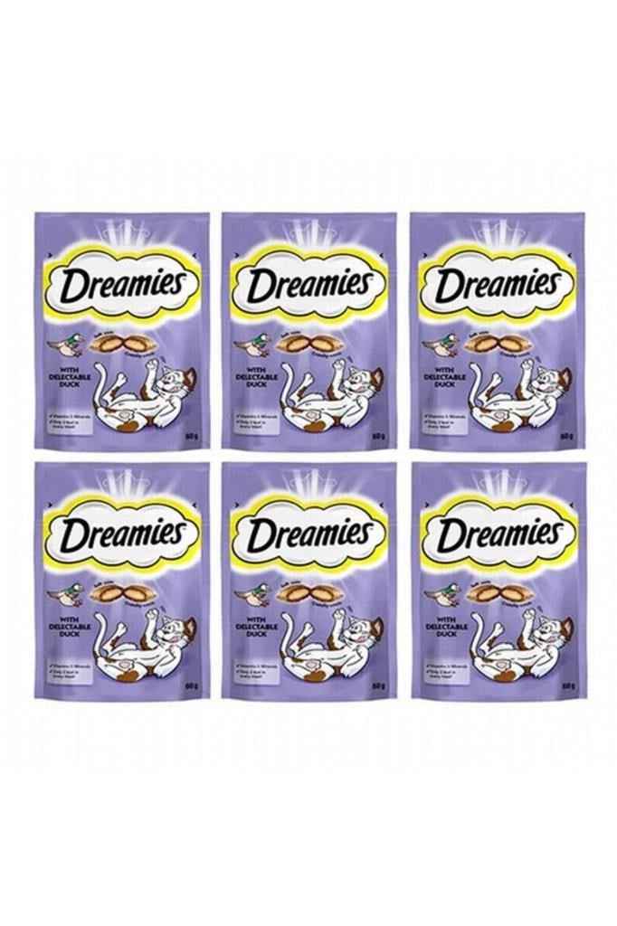 Dreamies Ördekli Kedi Ödülü 6x60 gr
