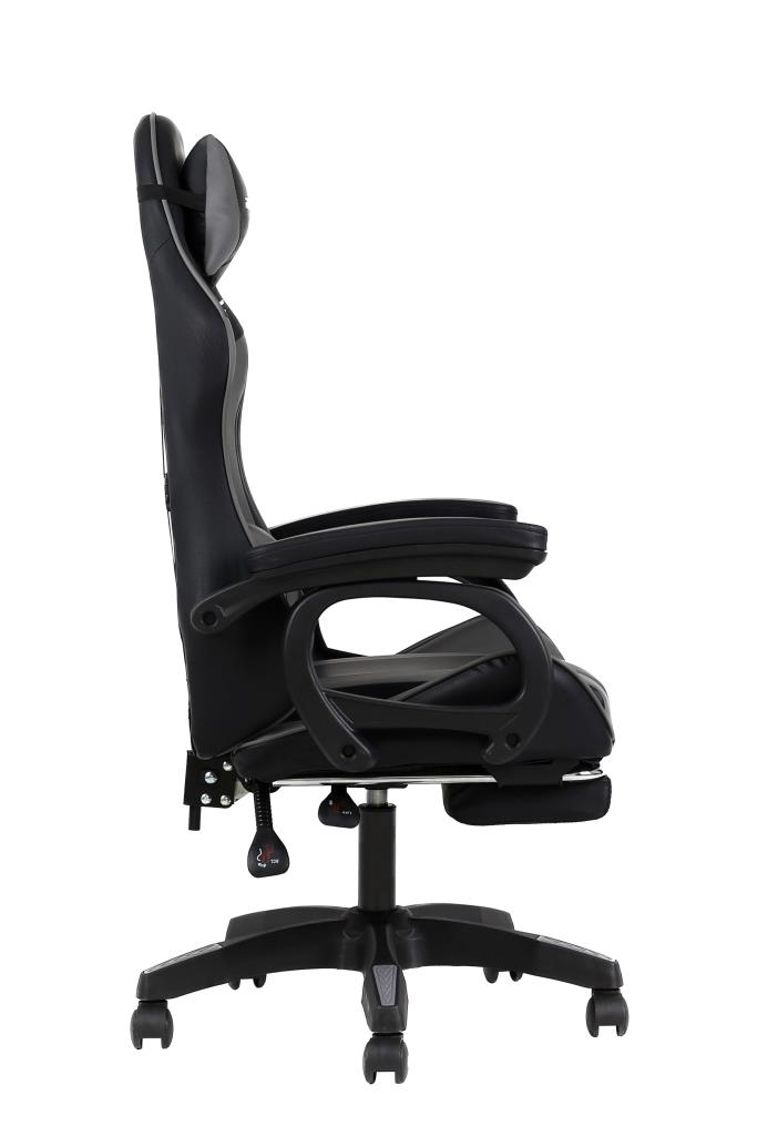 Fashcolle Dynamic Grey Masajlı Oyuncu Koltuğu