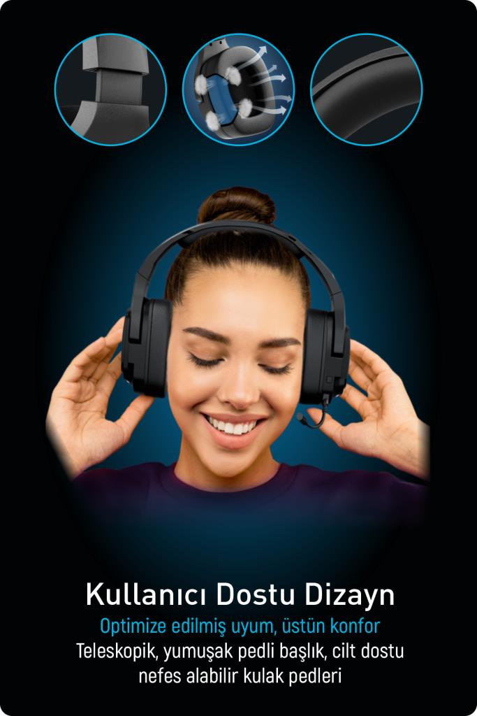 Fashcolle G926 Pro Wireless Oyuncu Kulaklığı