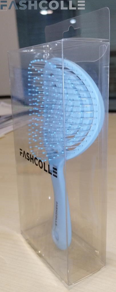 Fashcolle Mavi Üç Boyutlu Oval Saç Fırçası