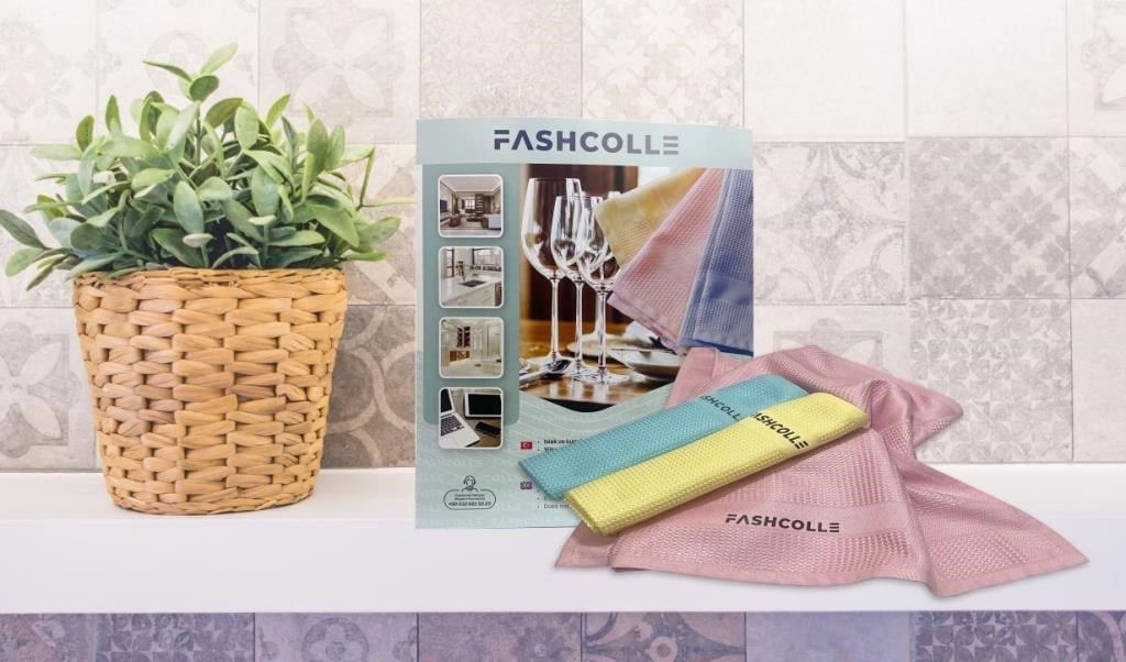 Fashcolle Mikrofiber Temizlik Bezi 3lü 6285