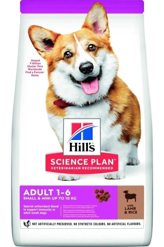 Hill's Adult Small Küçük Irk Kuzulu Yetişkin Köpek Maması 5 Kg 1 Kg Hediyeli
