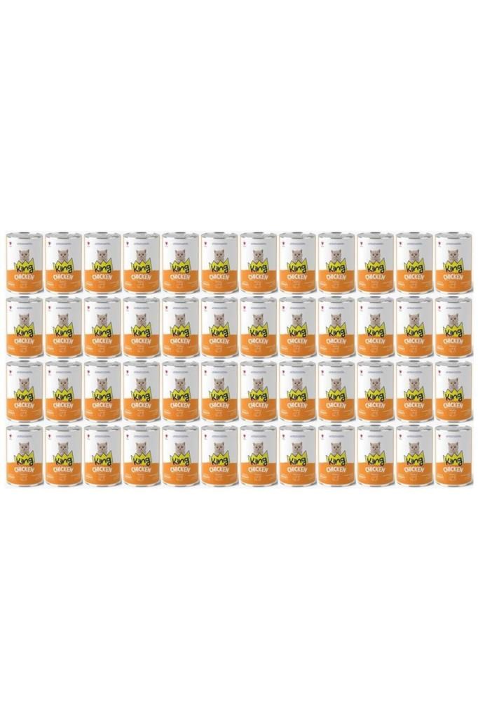 King Tavuk Etli Yavru Kedi Konservesi 400 gr*48 Adet