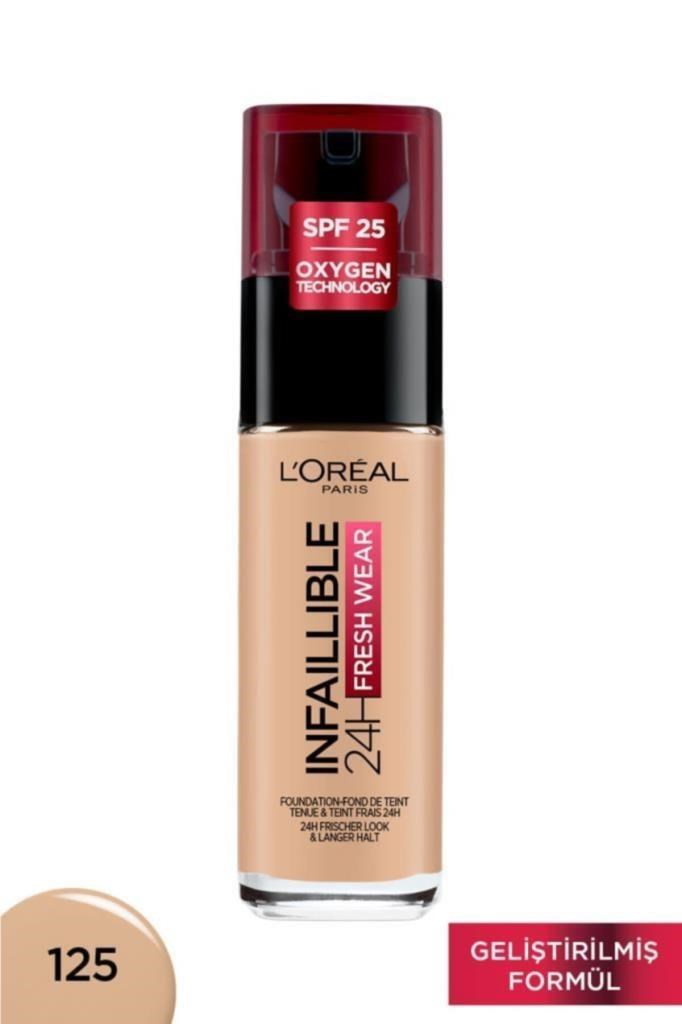 LOréal Paris Infaillible 24h Fondöten 125 Natural Rose