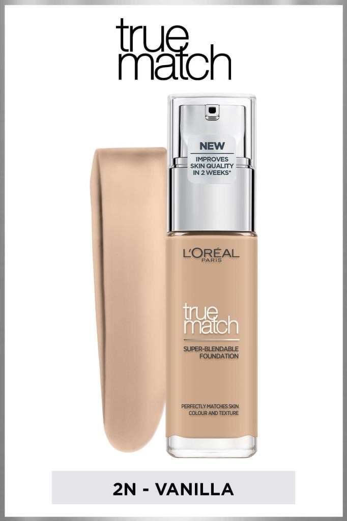 LOreal Paris True Match Bakım Yapan Fondöten 2N VANILLA