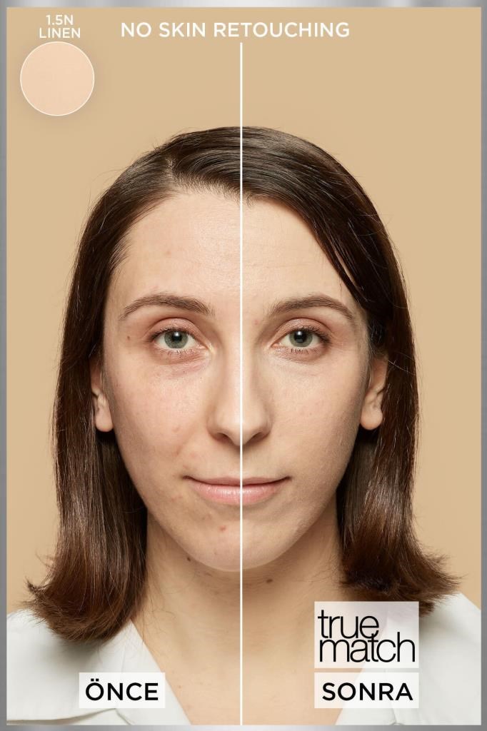 LOreal Paris True Match Bakım Yapan Fondöten 1.5 LINEN