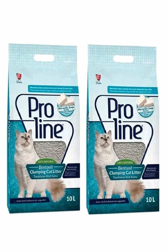 Pro Line Marsilya Sabunu Kokulu Kedi Kumu 10 Lt X 2 Adet