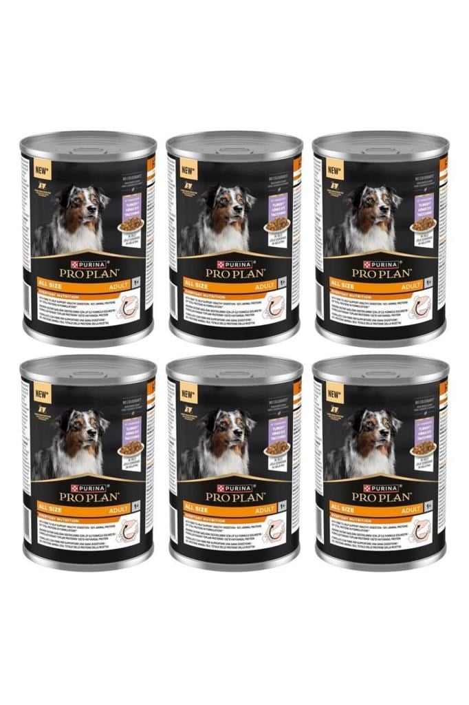 Pro Plan Hindi Etli Yetişkin Köpek Konservesi 400 Gr*6 Adet