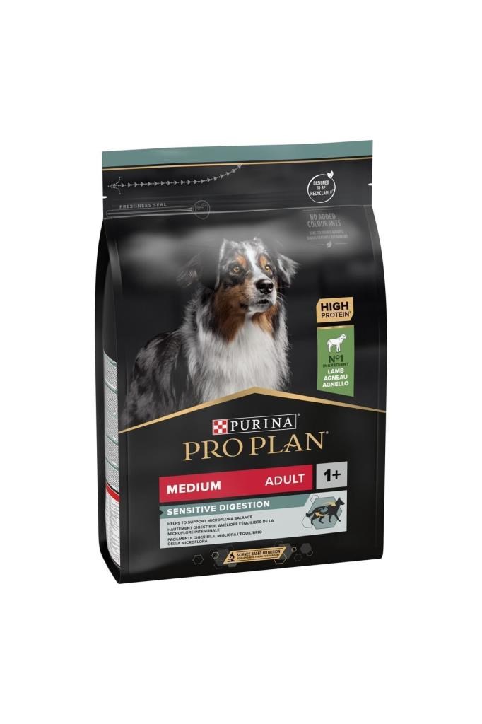 Pro Plan Köpek Maması Orta Irk Yetişkin Köpek Maması Kuzu Etli 3 kg