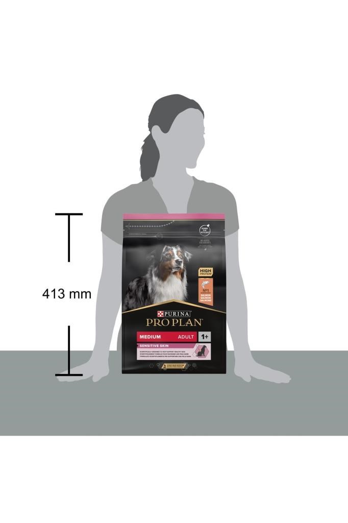 Pro Plan Medium Somonlu Hassas Yetişkin Köpek Maması 3kg