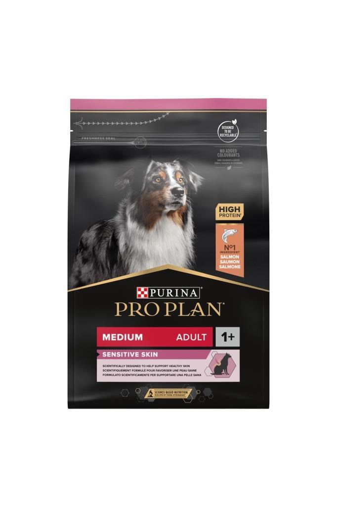 Pro Plan Medium Somonlu Hassas Yetişkin Köpek Maması 3kg