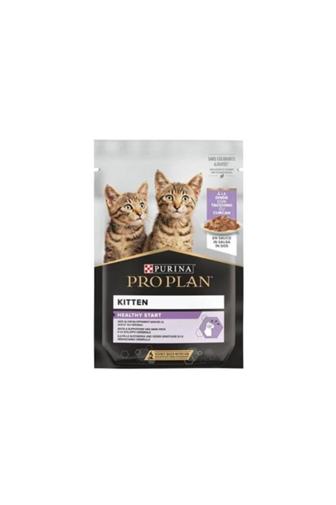 Pro Plan Pro Plan Kitten Pouch Hindili Yavru Kedi Konservesi 85 Gr