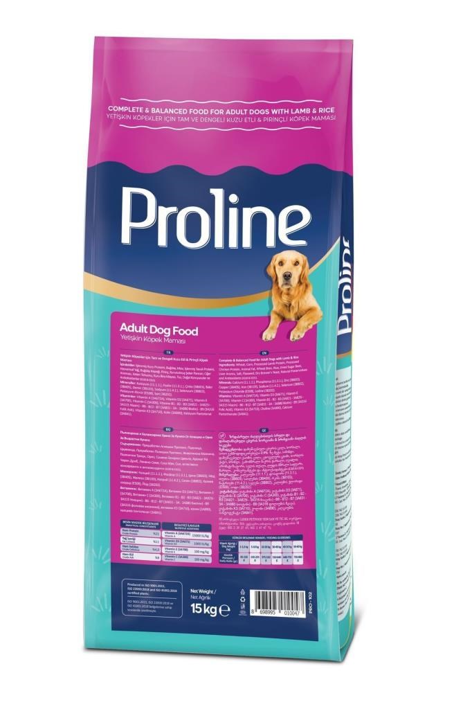 Proline Proline Optimum Kuzu Etli Ve Pirinçli Yetişkin Köpek Maması 15 Kg