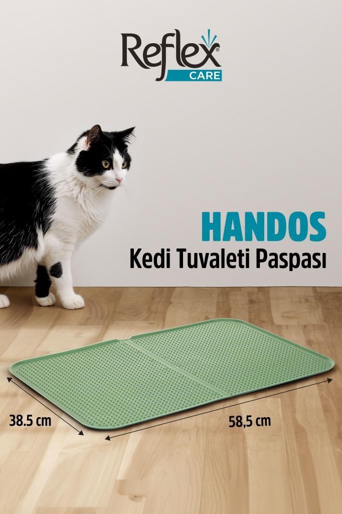 Reflex Care Handos Kedi Tuvaleti Paspası Yeşil (38,5 x 58,5 cm)