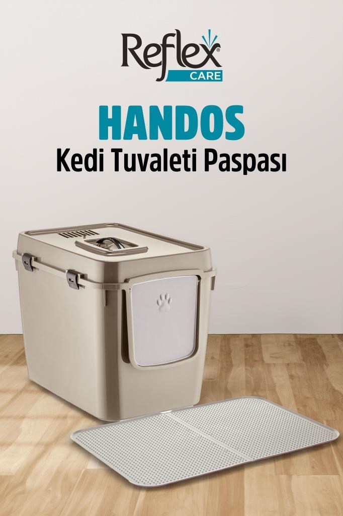 Reflex Care Handos Kedi Tuvaleti Paspası Bej (38,5 x 58,5 cm)