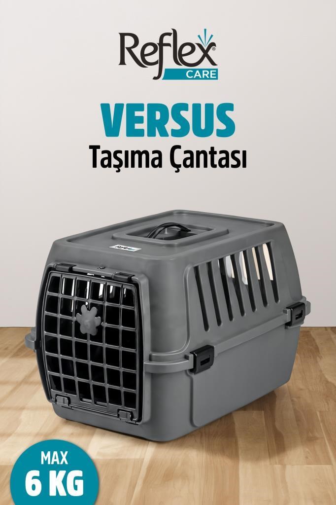 Reflex Care Versus Pet Taşıma Çantası Gri (47,5 x 37,5 x 33 cm)