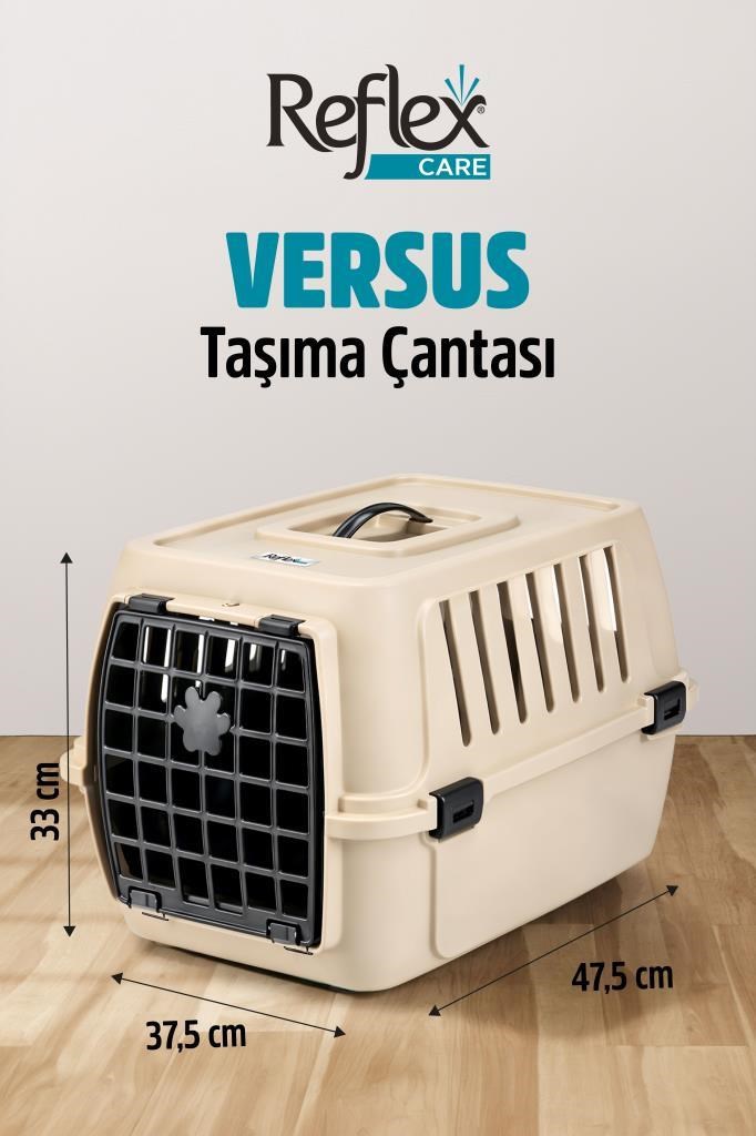 Reflex Care Versus Pet Taşıma Çantası Bej (47,5 x 37,5 x 33 cm)