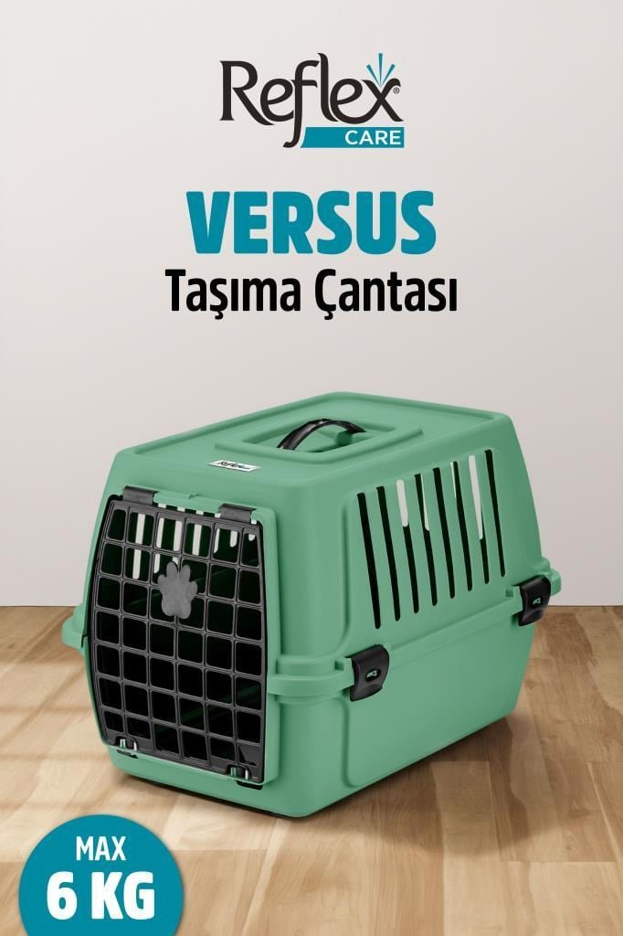 Reflex Care Versus Pet Taşıma Çantası Yeşil (47,5 x 37,5 x 33 cm)