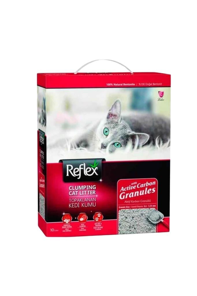 Reflex Granül Karbonlı Topak Kedi Kumu 10lt 6901