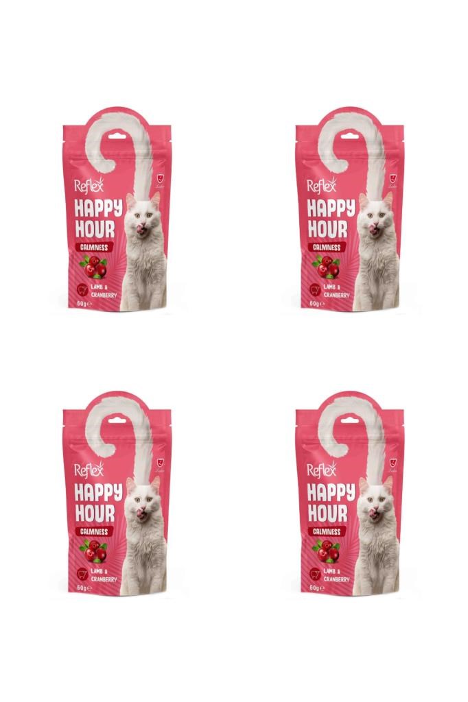 Reflex Happy Hour Sakinleşmeyi Destekleyici Kedi Ödülü 60 gr x4
