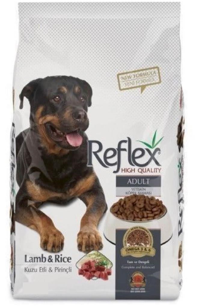 Reflex Kuzu Etli Yetişkin Köpek Maması - 15 Kg