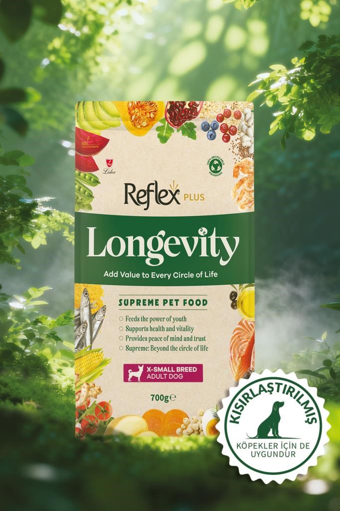 Reflex Plus Longevity Çok Küçük Irk Yetişkin Köpek Maması 700g