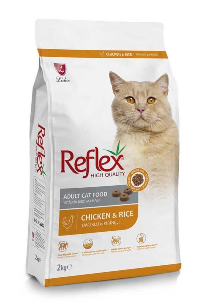 Reflex Tavuklu Yetişkin Kedi Maması 2 Kg X 3 Paket