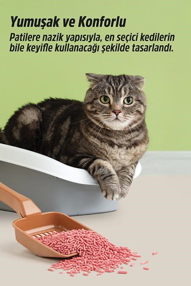 Reflex Tofu Bebek Pudrası Kokulu Kedi Kumu 4 x 7 Lt