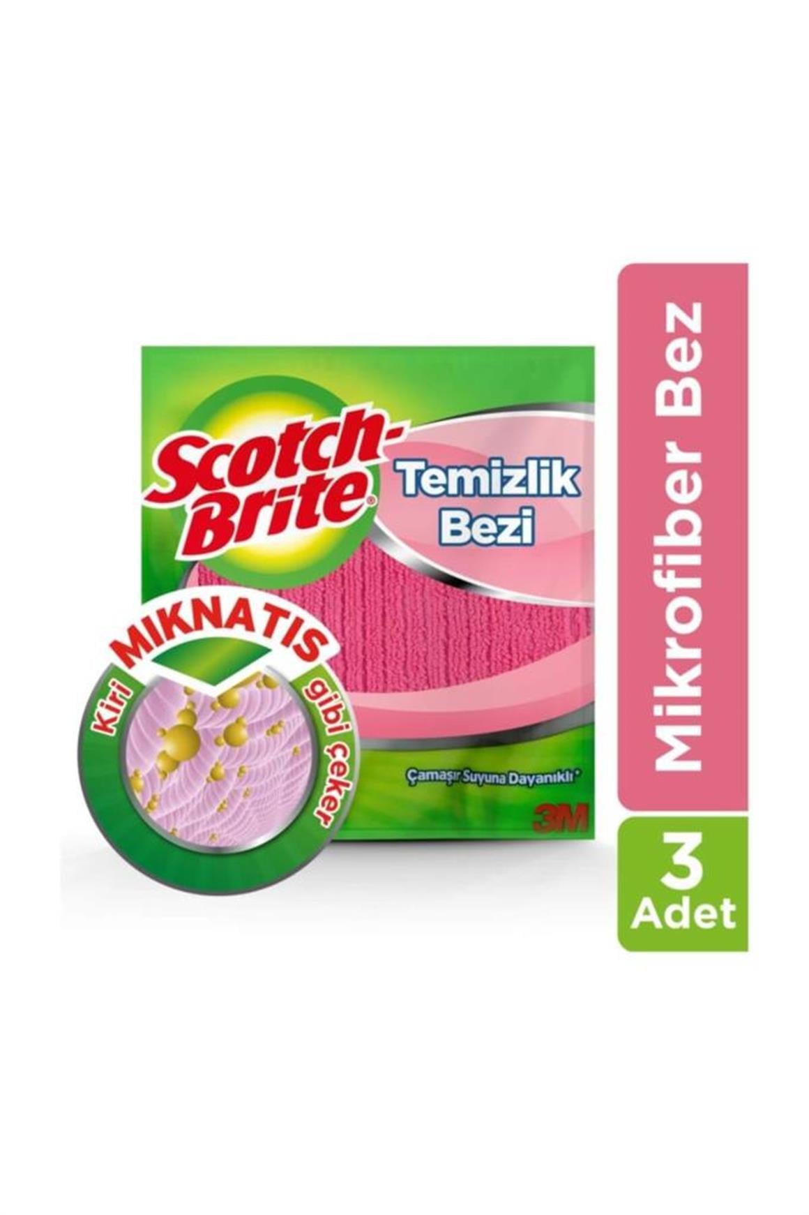 Scotch Brite Temizlik Bezi 3 Lü Ekonomik Paket