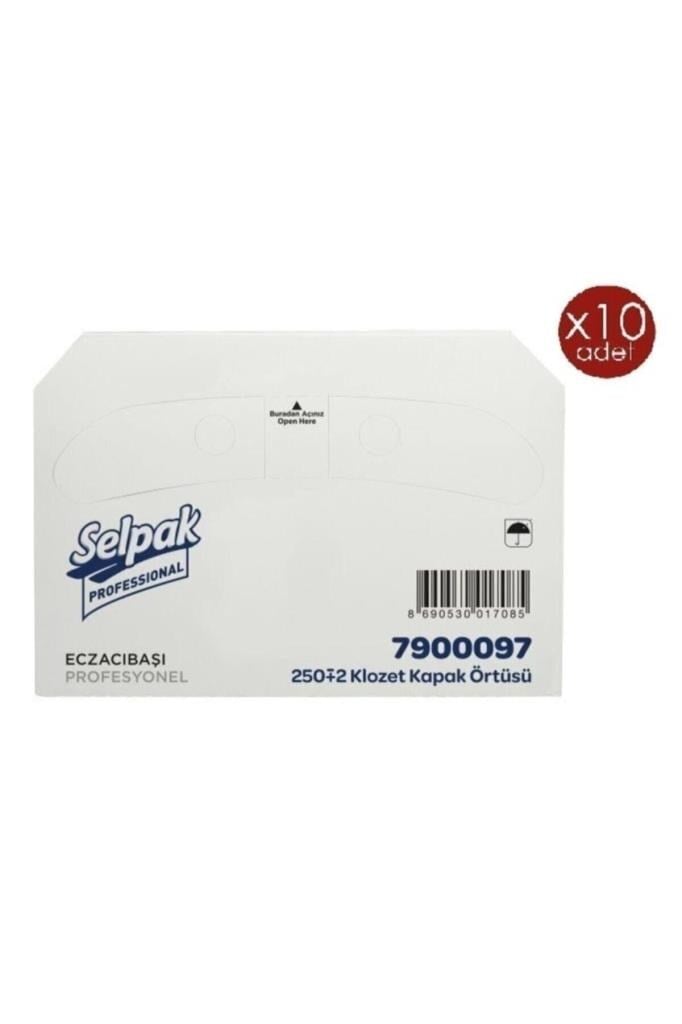 Selpak Pro. Klozet Kapak Örtüsü 10x250 li 
