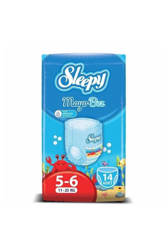 Sleepy 6 Beden Xlarge Mayo Külot Bez 14 Adet 11-25 Kg
