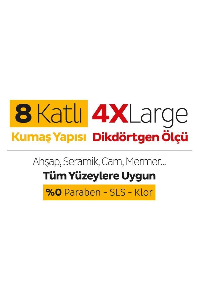 Sleepy Easy Clean Arap Sabunu Katkılı Mopa Uyumlu Yer Temizlik Havlusu&Mendili 50 Yaprak