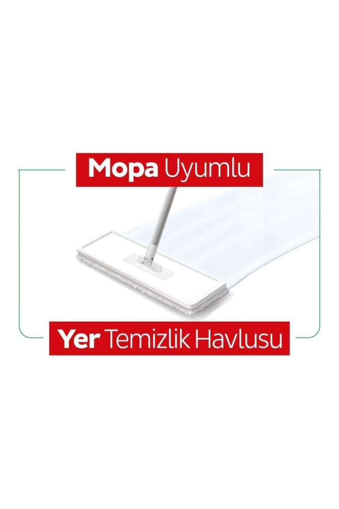 Sleepy Easy Clean Arap Sabunu Katkılı Mopa Uyumlu Yer Temizlik Havlusu&Mendili 50 Yaprak