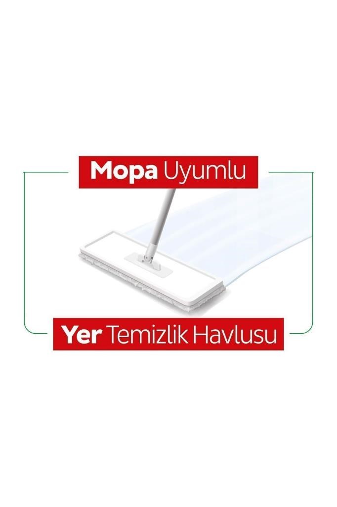 Sleepy Easy Clean Beyaz Sabun Katkılı Mopa Uyumlu Yer Temizlik Havlusu&mendili 50 Yaprak