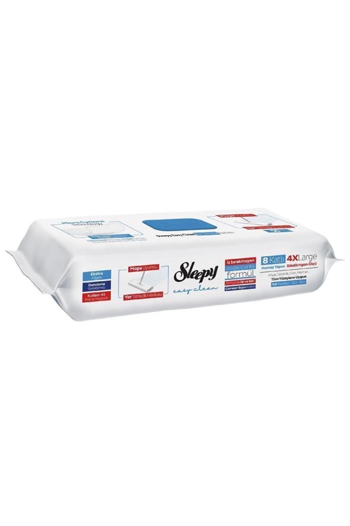 Sleepy Easy Clean Mopa Uyumlu Yer Temizlik Havlusu&mendili Karma Paket 3x50 (150 YAPRAK)