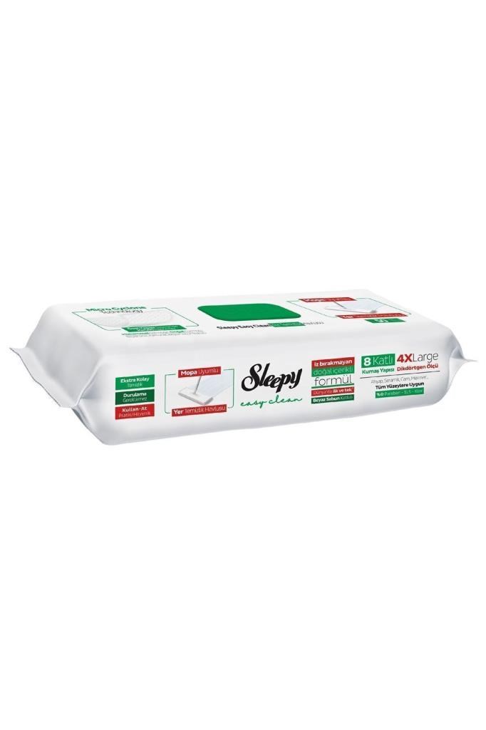 Sleepy Easy Clean Mopa Uyumlu Yer Temizlik Havlusu&mendili Karma Paket 3x50 (150 YAPRAK)