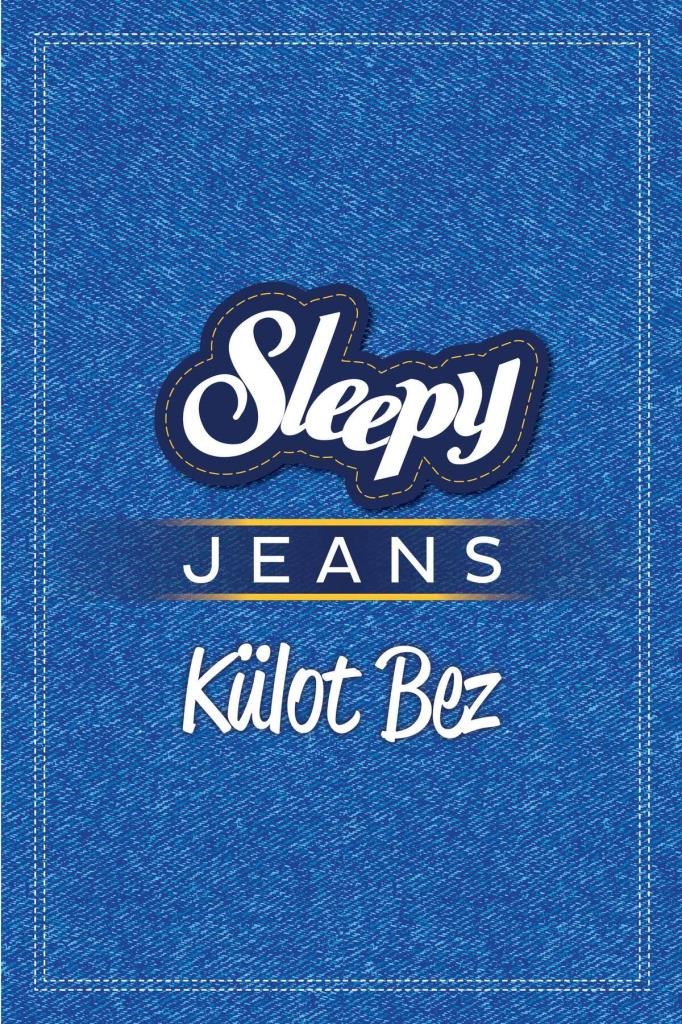 Sleepy Jeans Külot Bez 4 Beden Maxi 2Li Jumbo 60 Adet