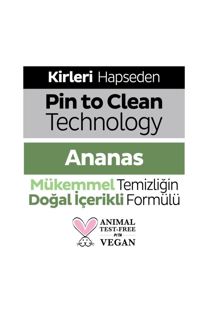 Sleepy Meyve Serisi Yüzey Temizlik Havlusu Mendili Ananas 6x100 (600 Yaprak)