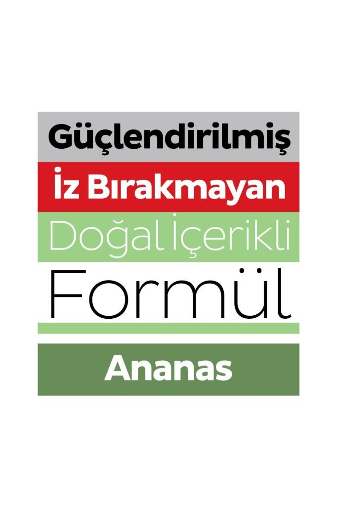 Sleepy Meyve Serisi Yüzey Temizlik Havlusu Mendili Ananas 3x100 (300 Yaprak)
