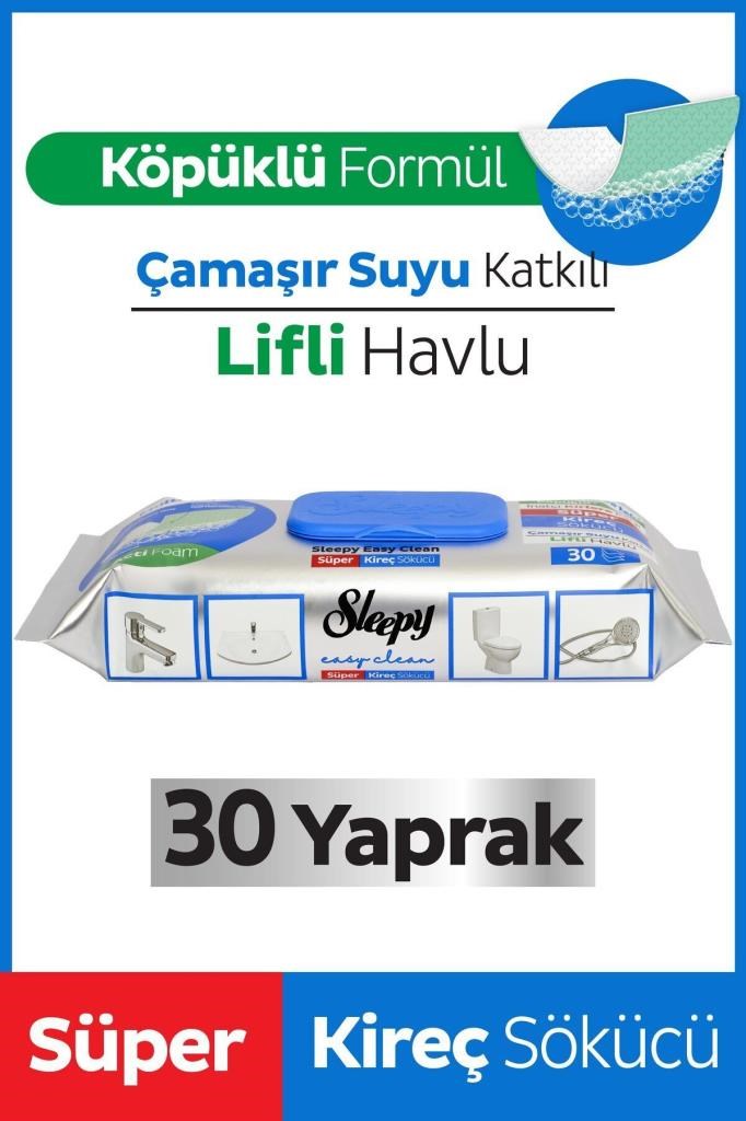 Sleepy Temiz Mutfak Havlu Kireç Çözücü 30 Lu 7670
