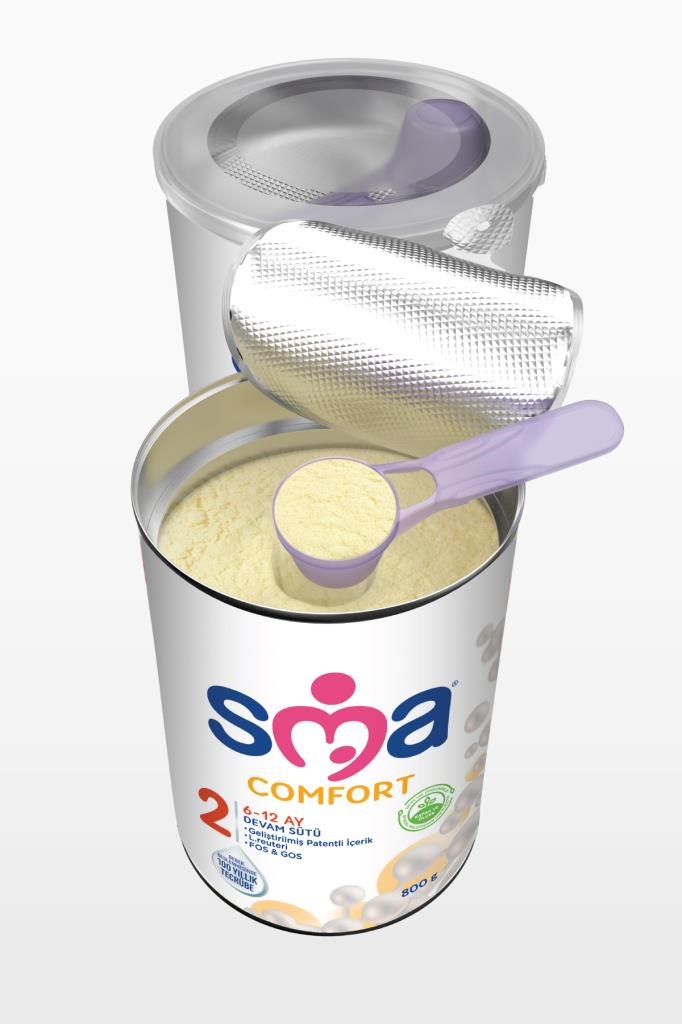 SMA Comfort 1 0-6 Ay Bebek Sütü 800 g 3Lü Set