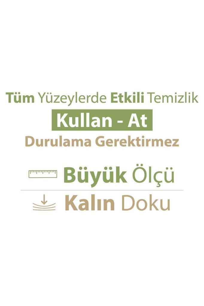 Turco Doğadan Pratik Temizlik Turco Doğadan Pratik Yüzey Temizlik Havlusu 8X100 (800 Yaprak)