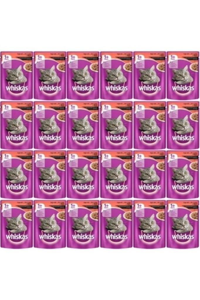 Whiskas Pouch Sığır Etli Yetişkin Kedi Konser 85 gr 24 Adet