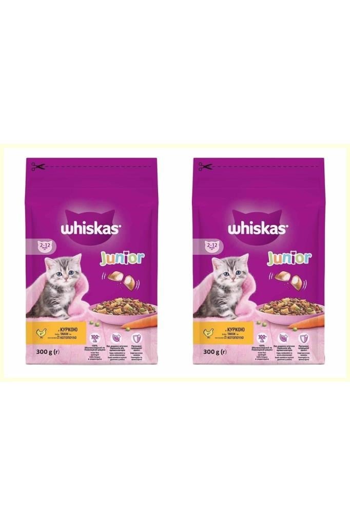 Whiskas Whıskas Kuru Mama 300gr Yavru Tavuklu X2