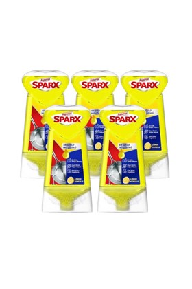 ASPEROX Sparx Diamond Plus 650 ml Limon Sıvı Bulaşık Deterjanı (5 adet)