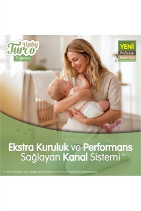 Baby Turco Doğadan Avantaj Paketi Pofuduk Külot Bez 5 Numara Junior 78 Adet