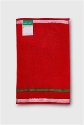 Benetton Home Banyo Havlu El Yüz Vücut Kırmızı %100 Pamuk 3 Lü Set 70x140 cm 50x90 cm 30x50 cm