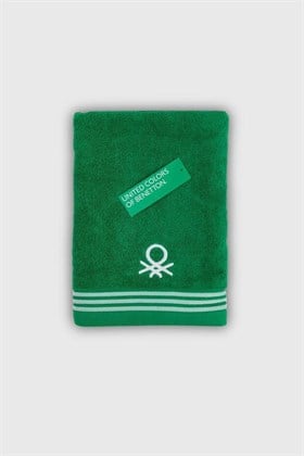Benetton Home Banyo Havlu El Yüz Vücut Yeşil %100 Pamuk 3 Lü Set 70x140 cm 50x90 cm 30x50 cm