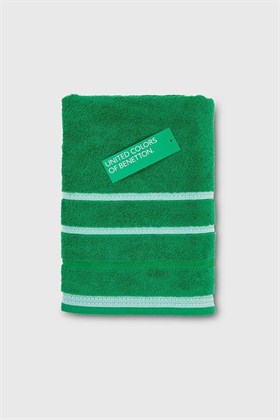 Benetton Home Banyo Havlu El Yüz Vücut Yeşil %100 Pamuk 3 Lü Set 70x140 cm 50x90 cm 30x50 cm