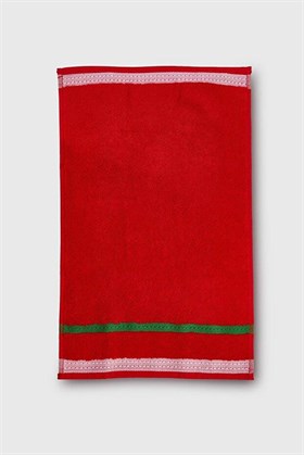 Benetton Home Banyo Havlu El Yüz Vücut Kırmızı %100 Pamuk 3 Lü Set 70x140 cm 50x90 cm 30x50 cm